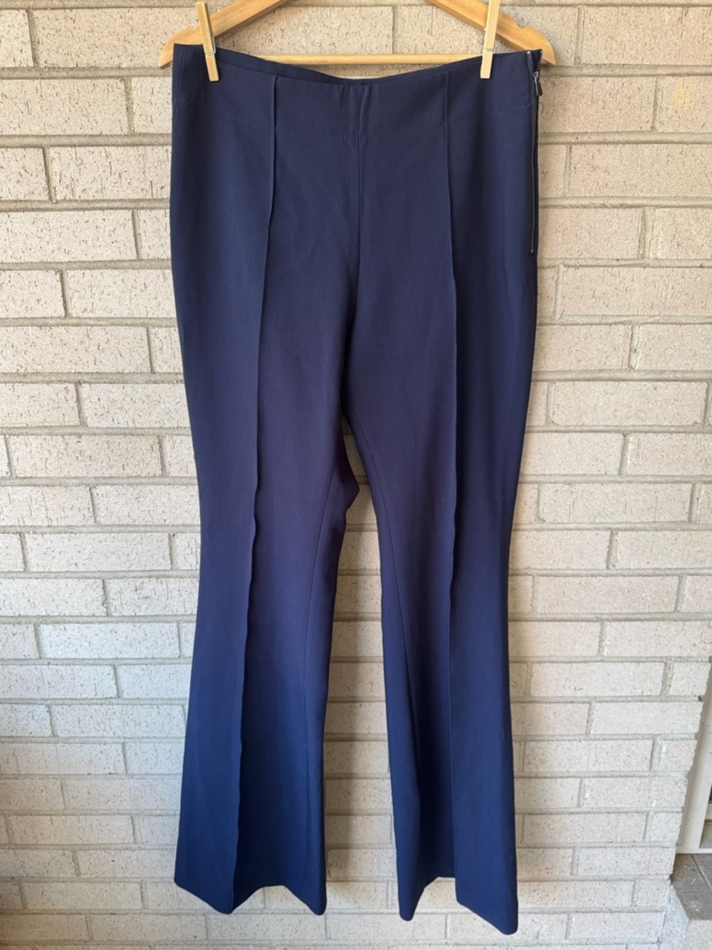 Sosken Studios NWT Navy Marine Flare Dress Jamie Pants Sz 10